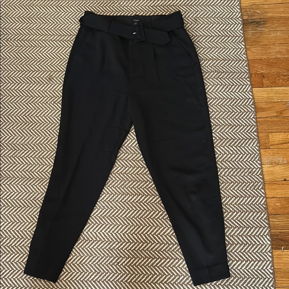 Jcrew Women’s Black belted Pants